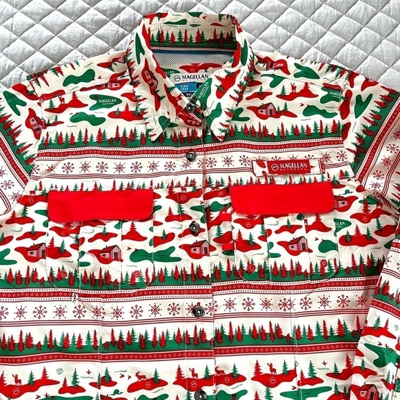 NWOT Magellan button down - Picture 3 of 4